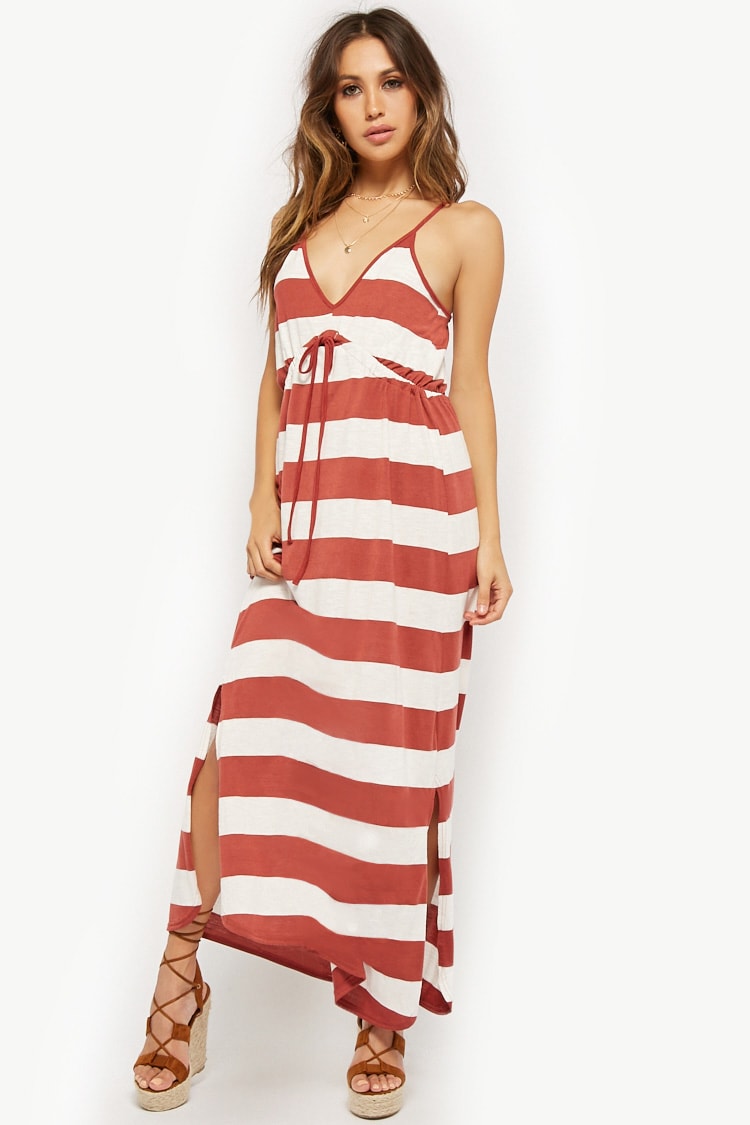 AnM Striped Maxi Dress