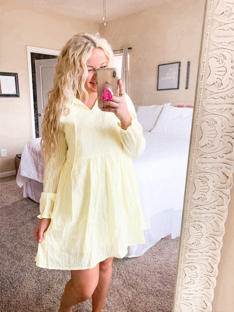 yellow easter dress
