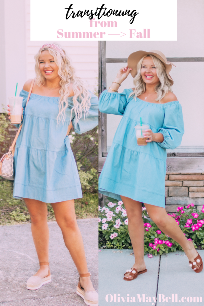 Transitioning Your Favorite Summer Dress to Fall!