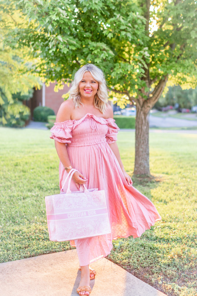 My Go-To Summer Style- Sundress and Sandals - OLIVIA MAY BELL
