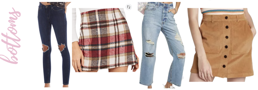 Fall Skirts and Jeans