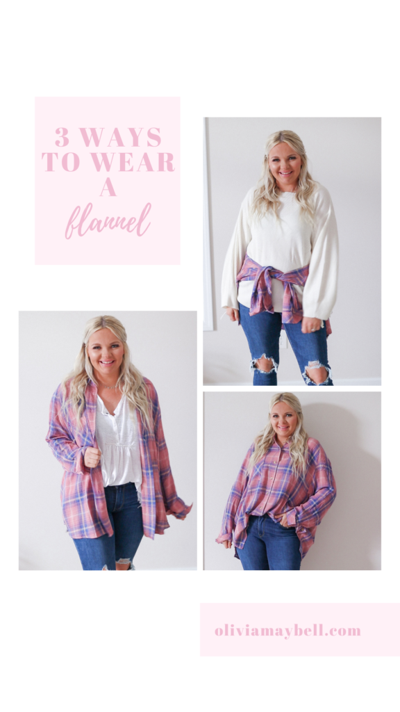 3 Ways to Style a Flannel