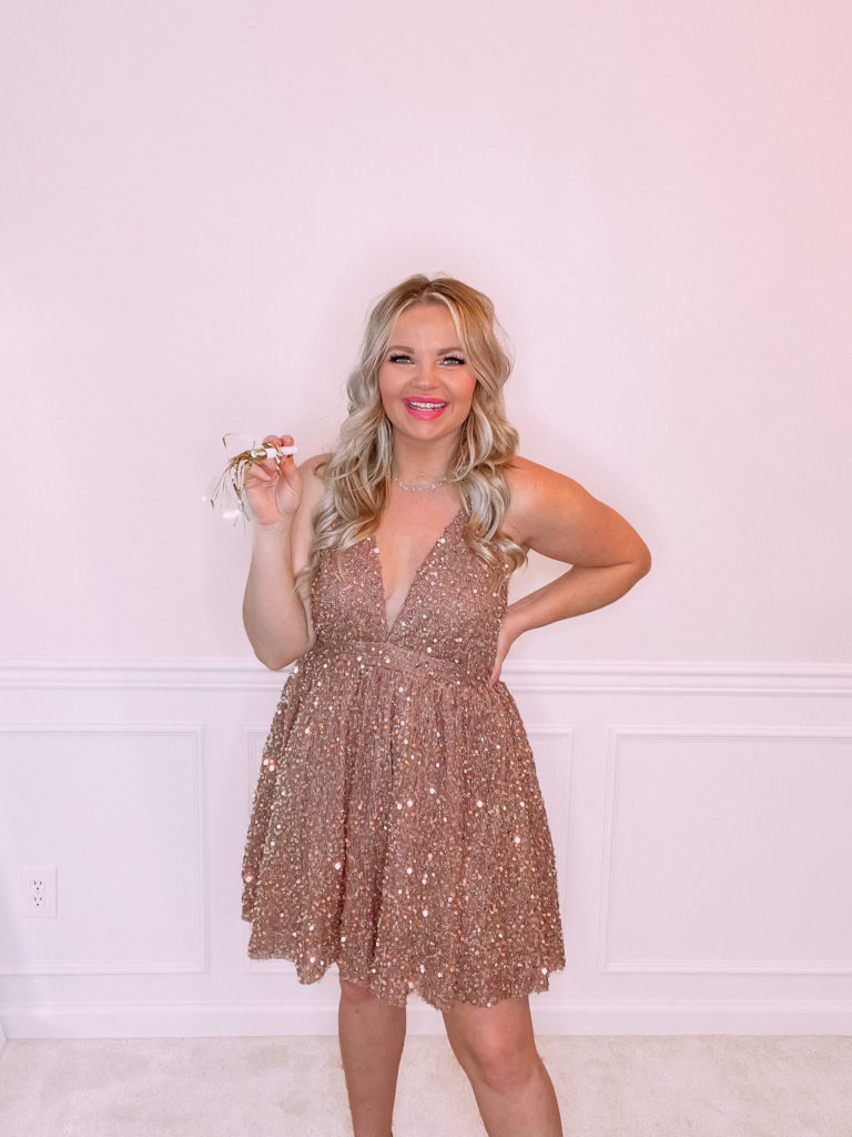 sequin dress for new years
