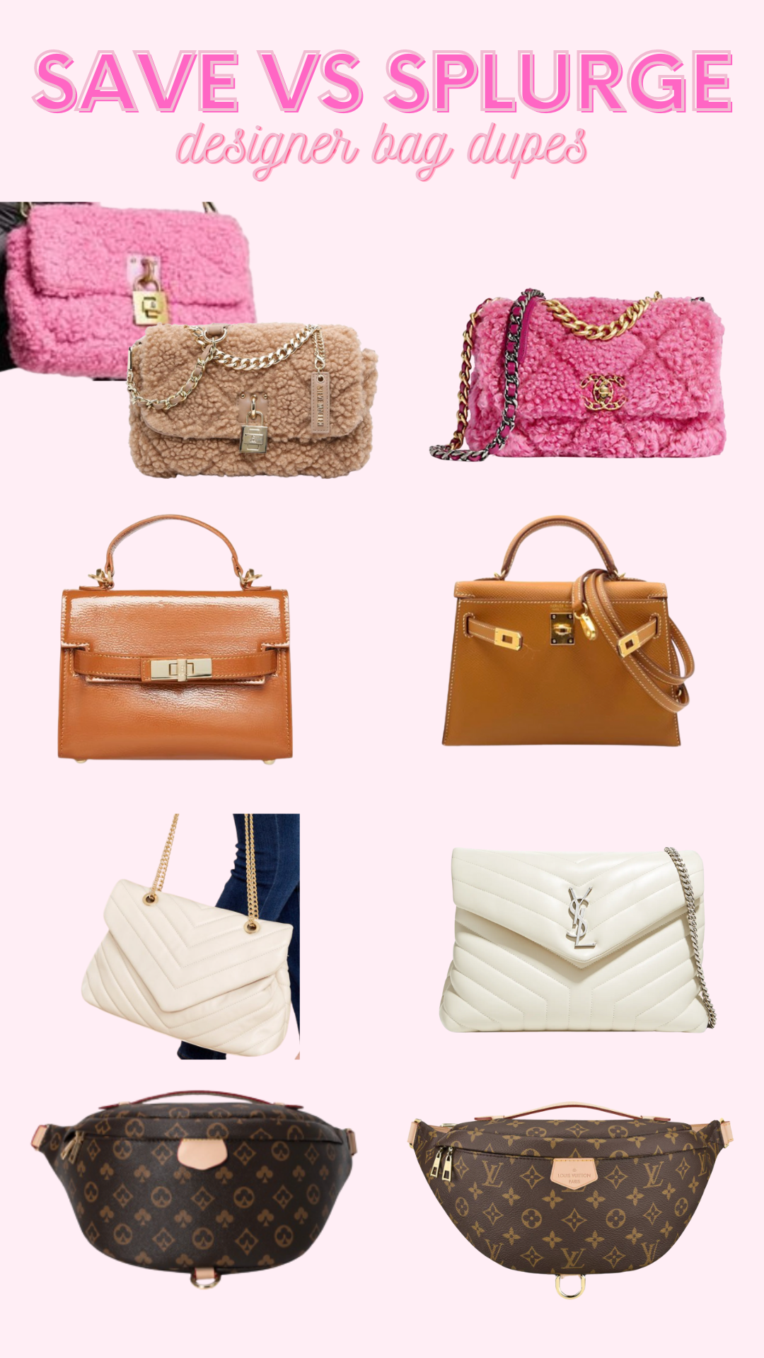 Designer Bag Dupes for Spring! - OLIVIA MAY BELL