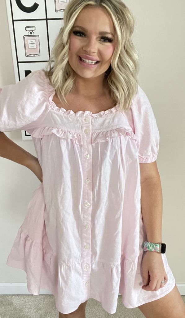 pink dress from target