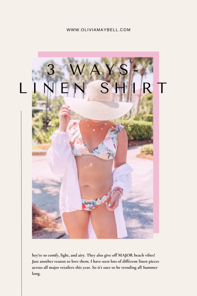 3 Ways to Style a Linen Shirt for Summer