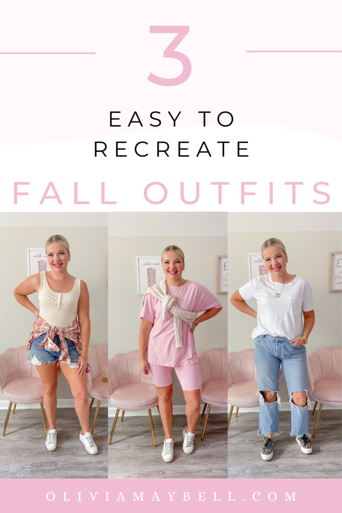 3 Easy to Recreate Fall Outfits
